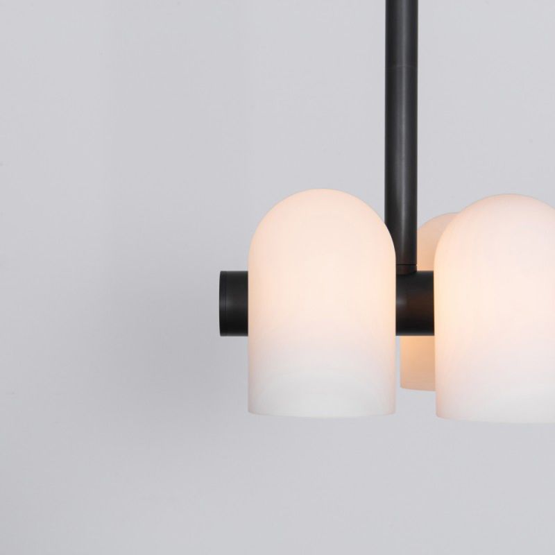 Schwung Odyssey 4 Black Gunmetal Chandelier